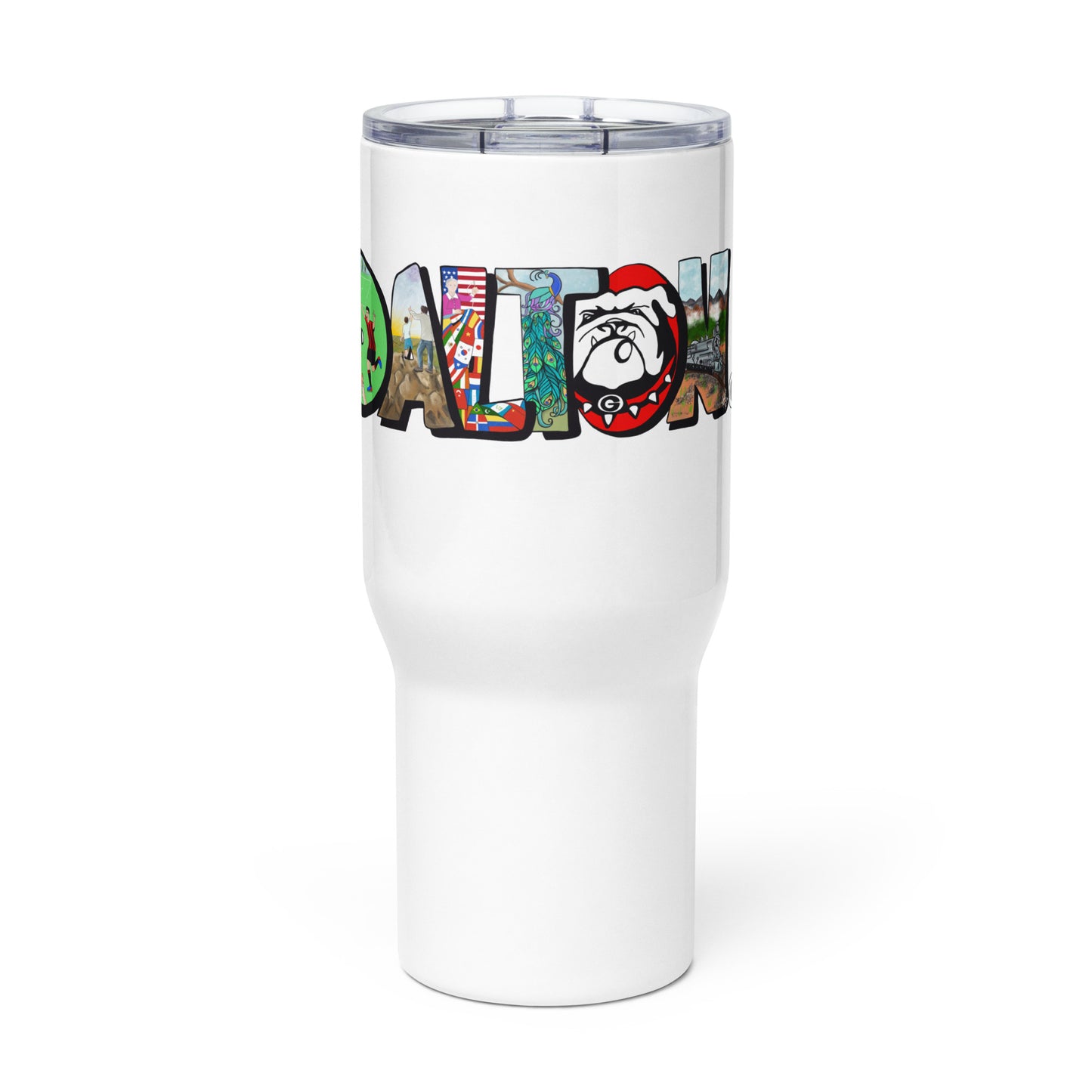 My Dalton Travel mug with a handle