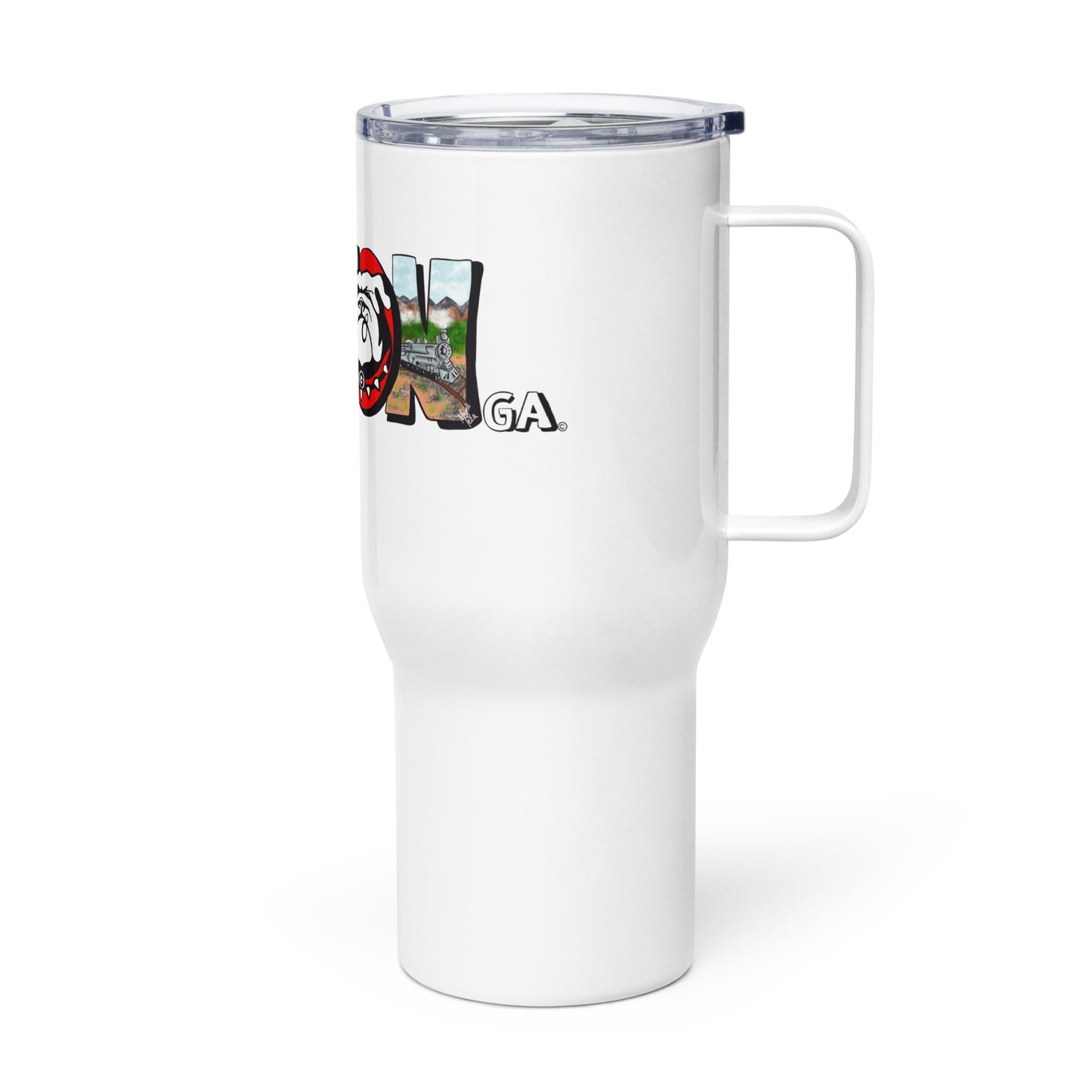 My Dalton Travel mug with a handle