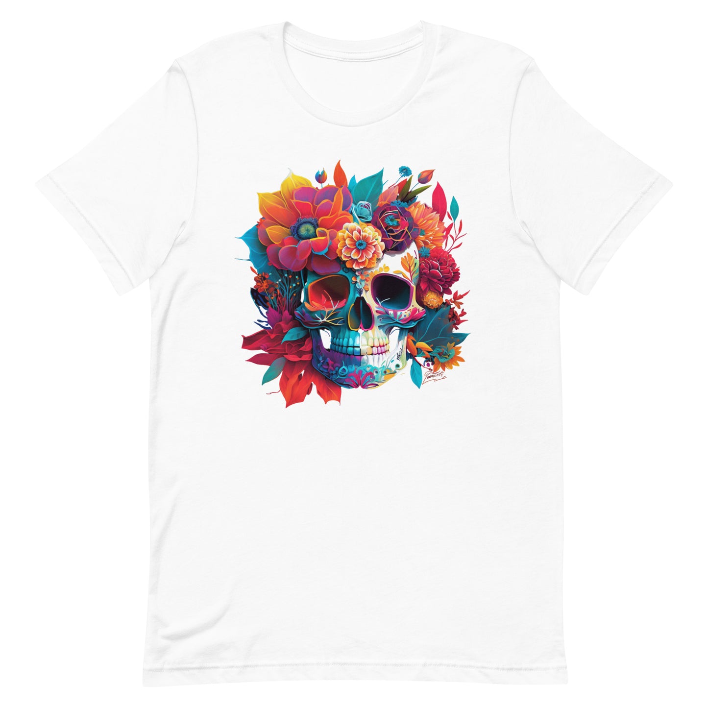 Colorful Skull Unisex t-shirt