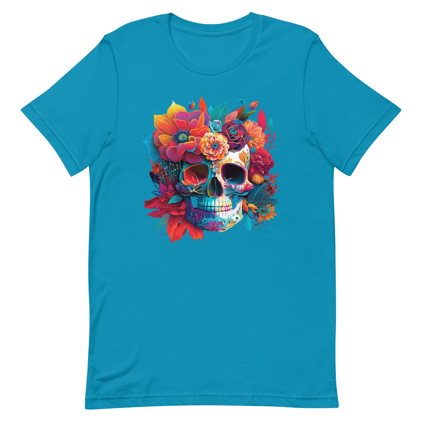 Colorful Skull Unisex t-shirt
