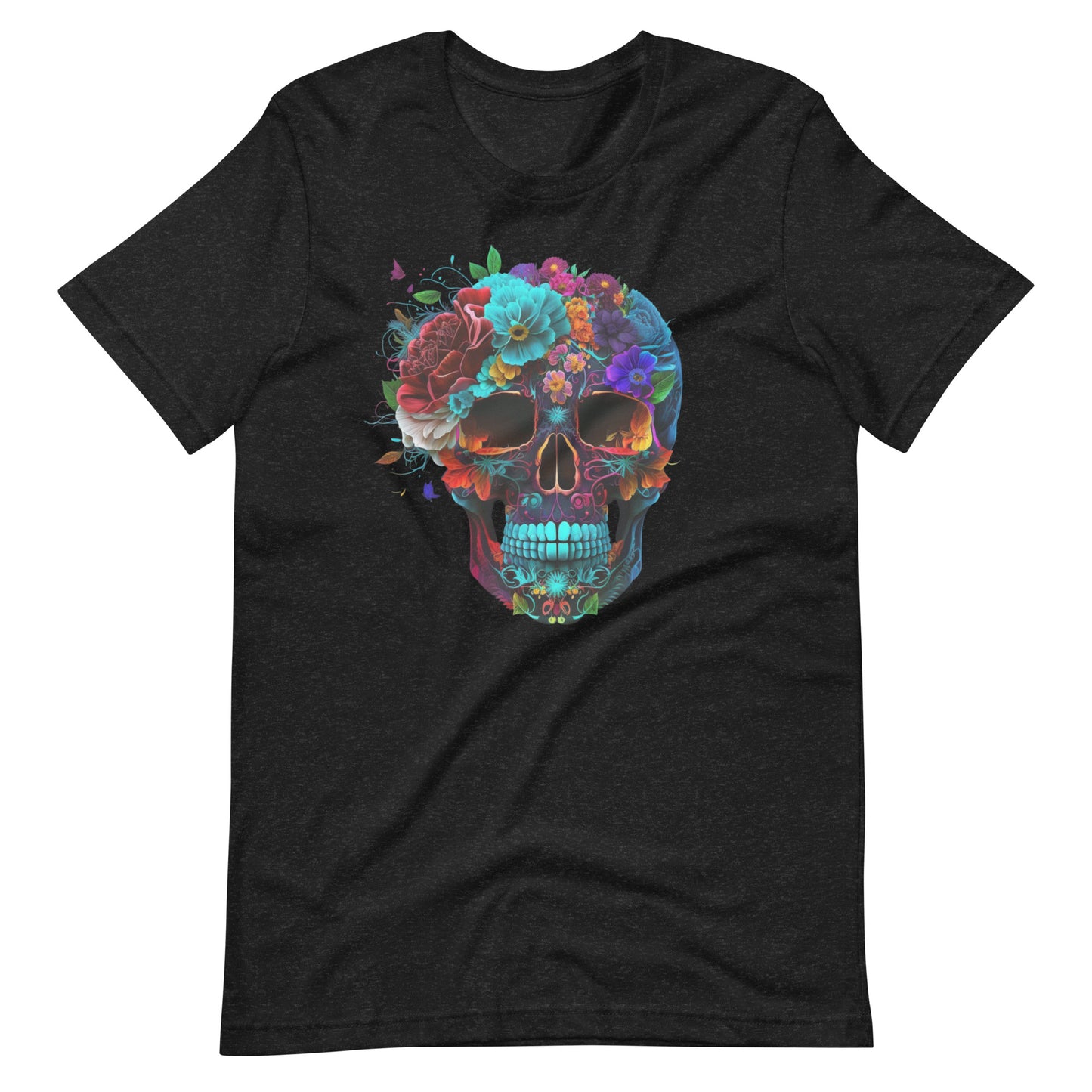 Vibrant Skull Unisex t-shirt