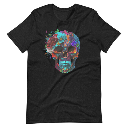 Vibrant Skull Unisex t-shirt