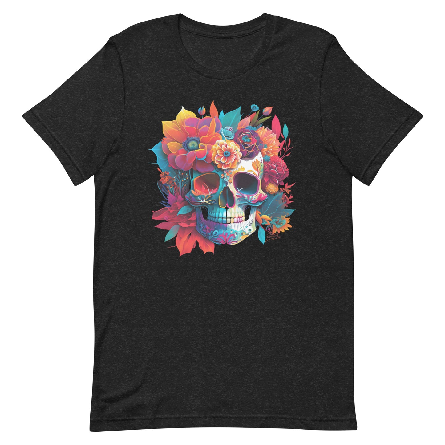 Colorful Skull Unisex t-shirt