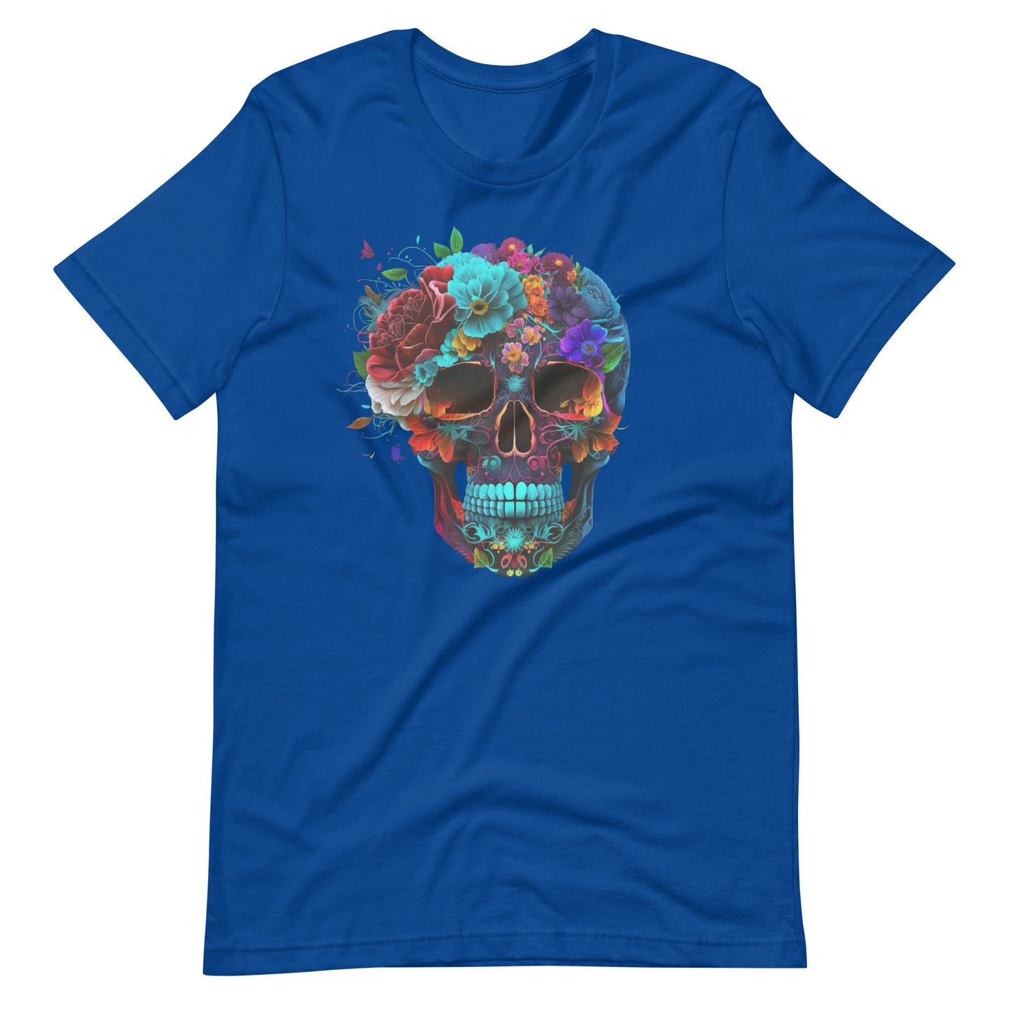Vibrant Skull Unisex t-shirt