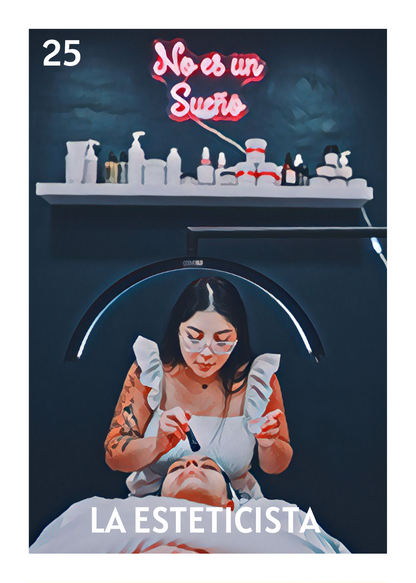 Personalized digital LOTERIA CARD