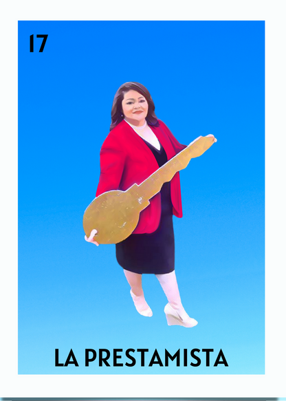 Personalized digital LOTERIA CARD