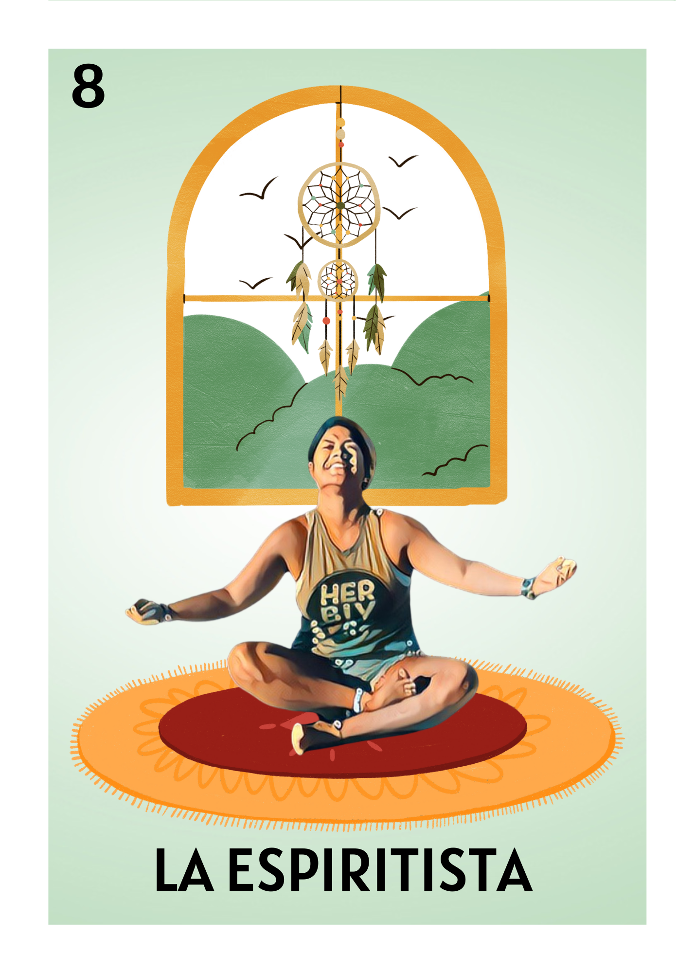 Personalized digital LOTERIA CARD