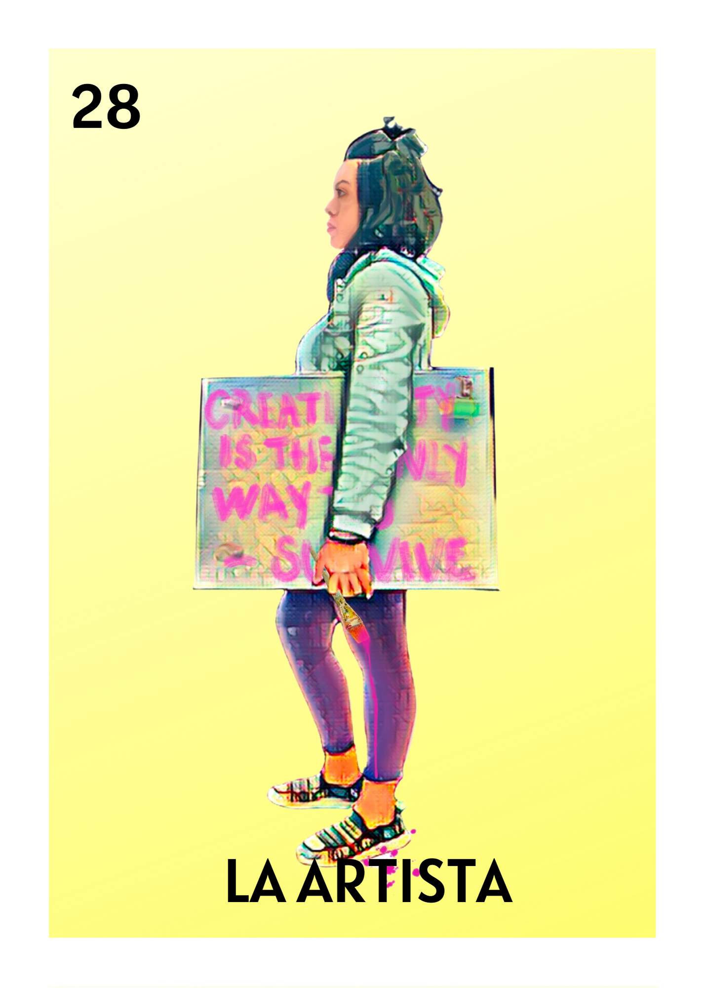 Personalized digital LOTERIA CARD